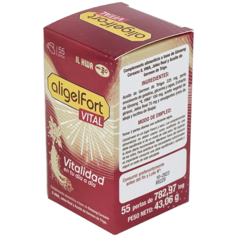 Aligel fort vital il hwa 55perlas | Farmacia Barata Aligel fort vital il hwa 55perlas | Farmacia Barata