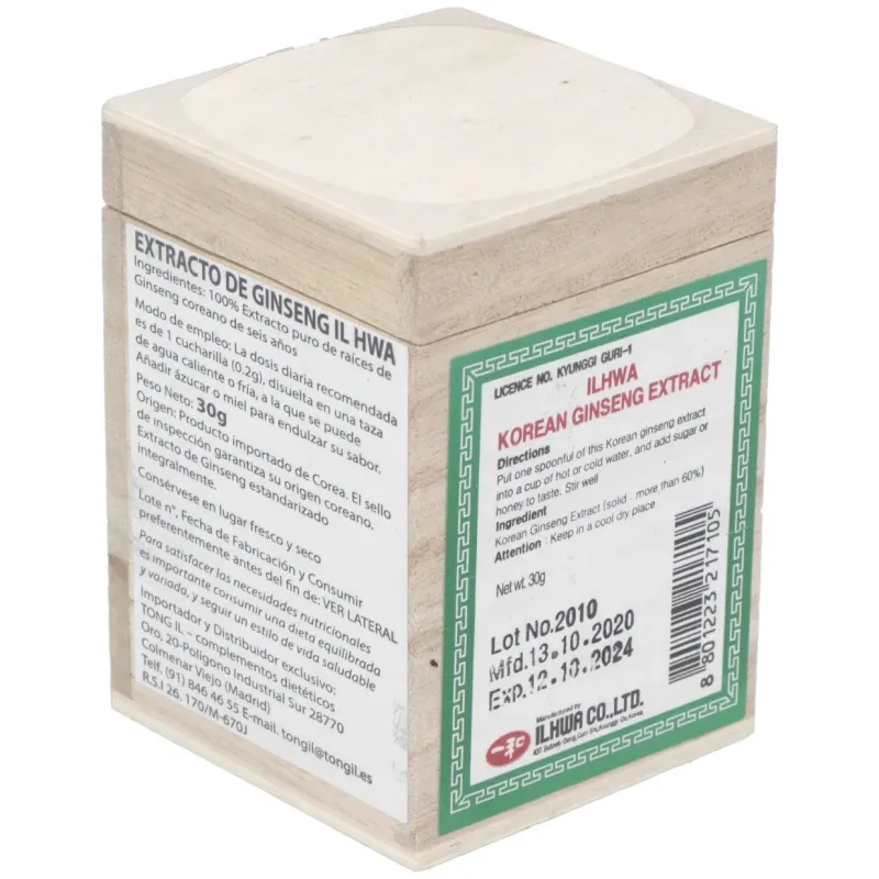 Tongil il hwa extracto puro ginseng coreano 30g | Farmacia Barata