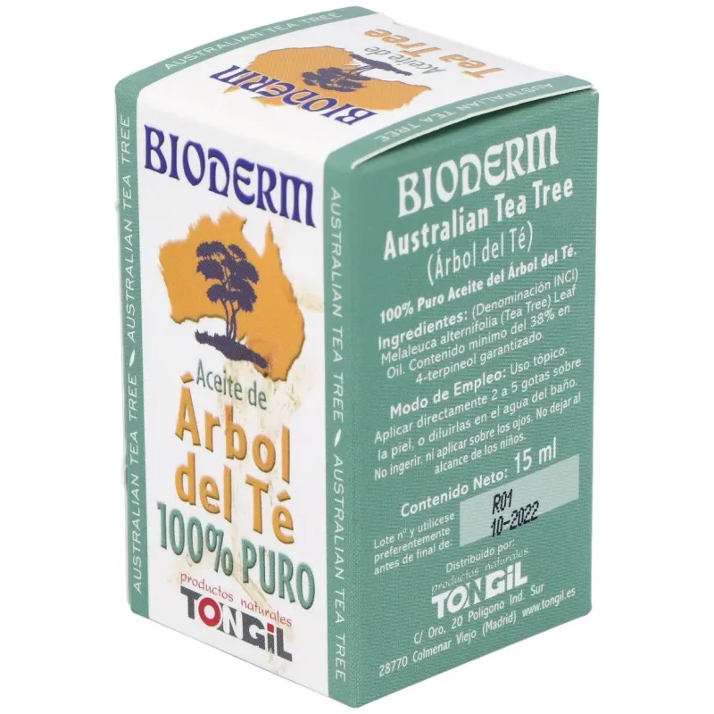 Tongil bioderm árbol del té 100% puro 15ml | Farmacia Barata Tongil bioderm árbol del té 100% puro 15ml | Farmacia Barata