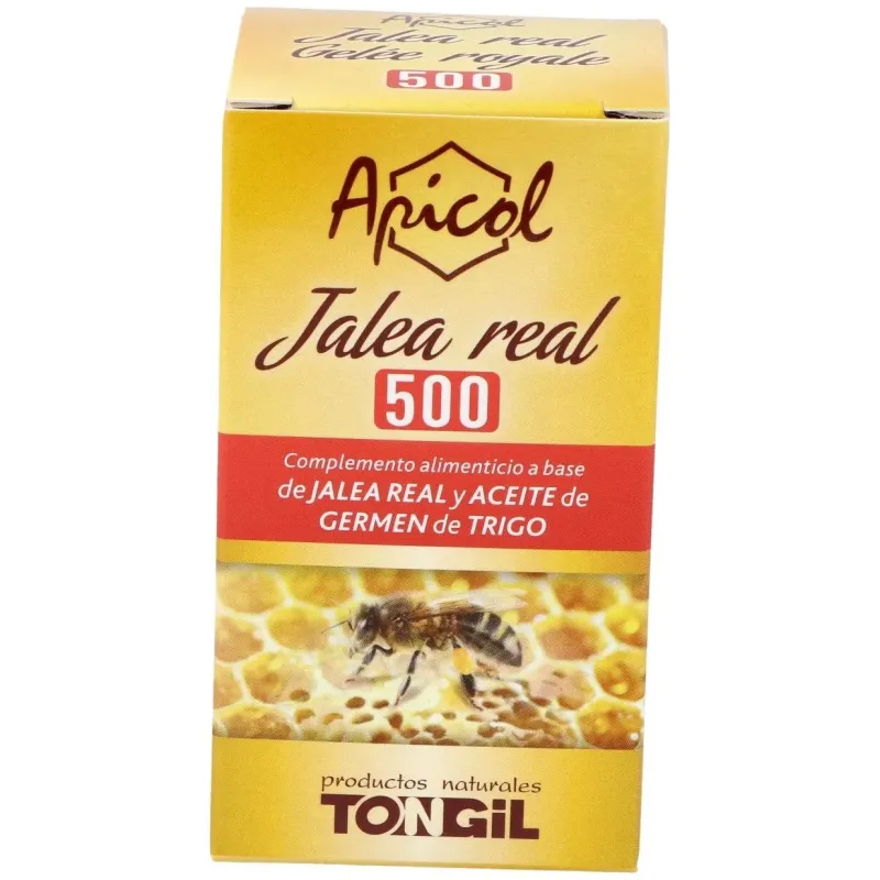 Tongil apicol jalea real 500 60 perlas | Farmacia Barata