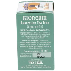Tongil bioderm árbol del té 100% puro 15ml | Farmacia Barata Tongil bioderm árbol del té 100% puro 15ml | Farmacia Barata