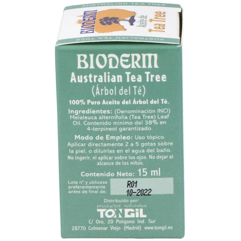 Tongil bioderm árbol del té 100% puro 15ml | Farmacia Barata Tongil bioderm árbol del té 100% puro 15ml | Farmacia Barata