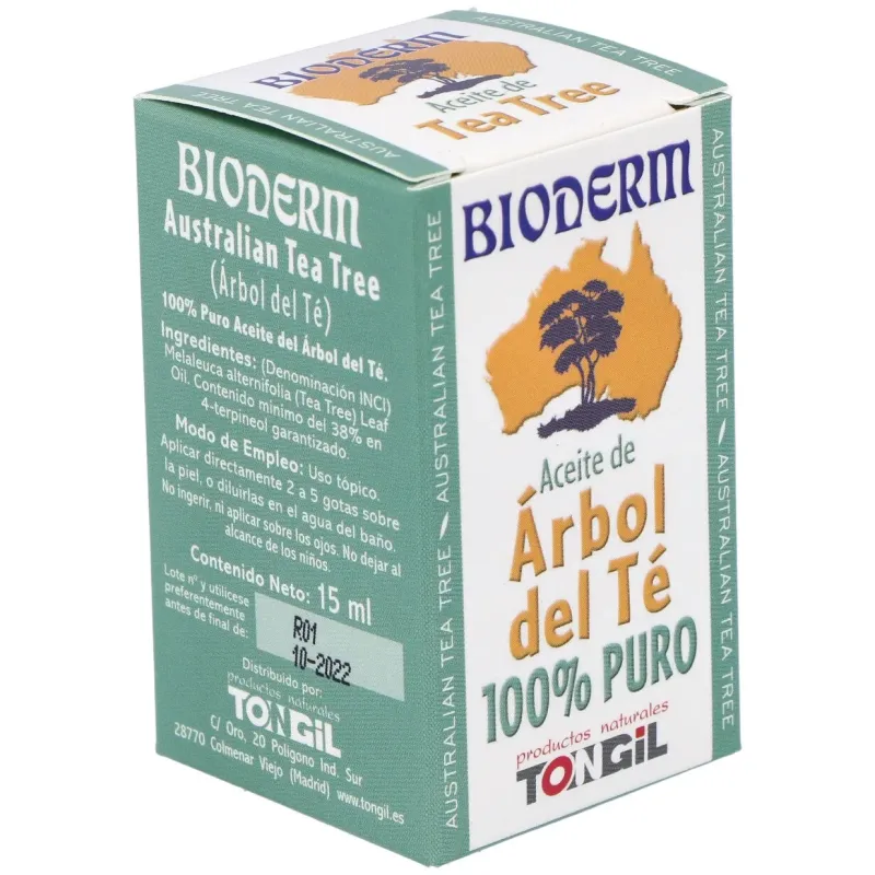 Tongil bioderm árbol del té 100% puro 15ml | Farmacia Barata Tongil bioderm árbol del té 100% puro 15ml | Farmacia Barata