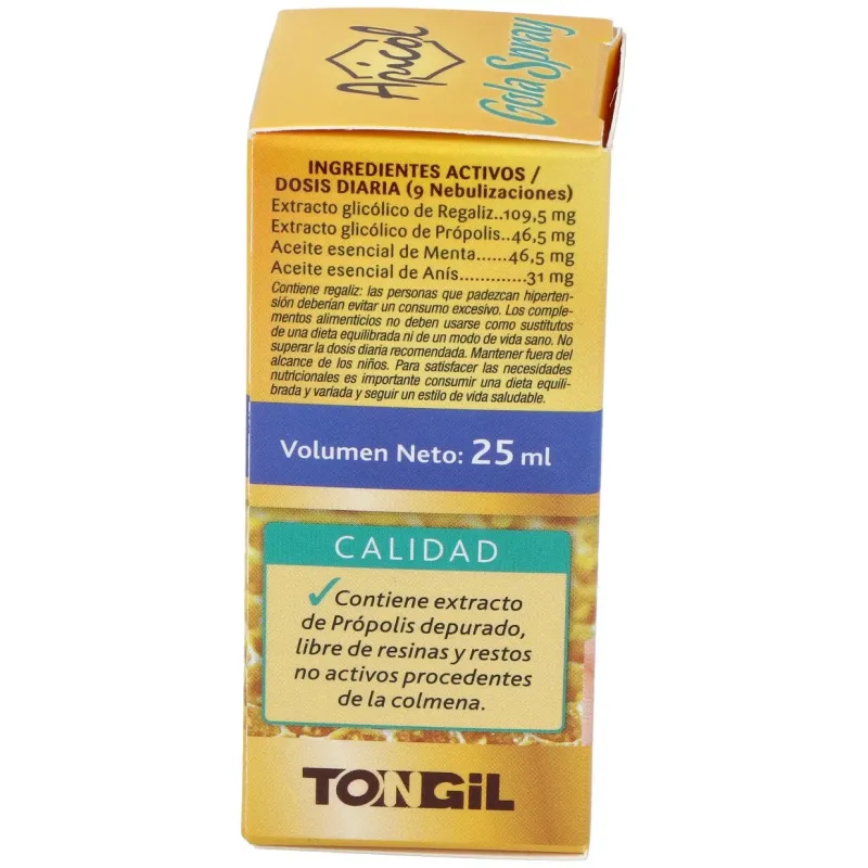 Tongil apicol gola spray 25ml | Farmacia Barata Tongil apicol gola spray 25ml | Farmacia Barata