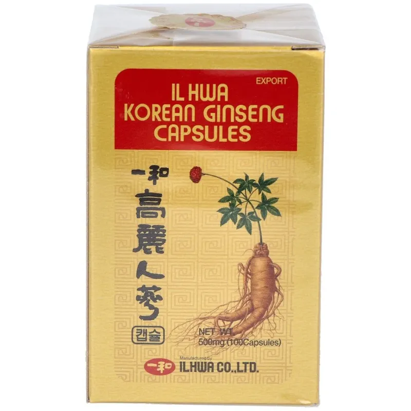 Tongil il hwa ginseng coreano 100caps | Farmacia Barata