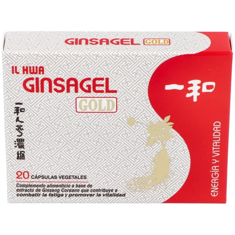 Tongil il hwa ginsagel gold 20 cápsulas vegetales | Farmacia Barata
