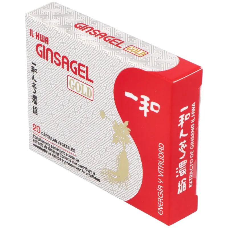 Tongil il hwa ginsagel gold 20 cápsulas vegetales | Farmacia Barata