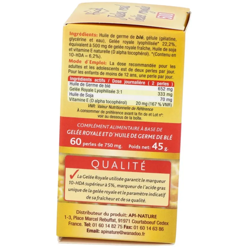 Tongil apicol jalea real 500 60 perlas | Farmacia Barata