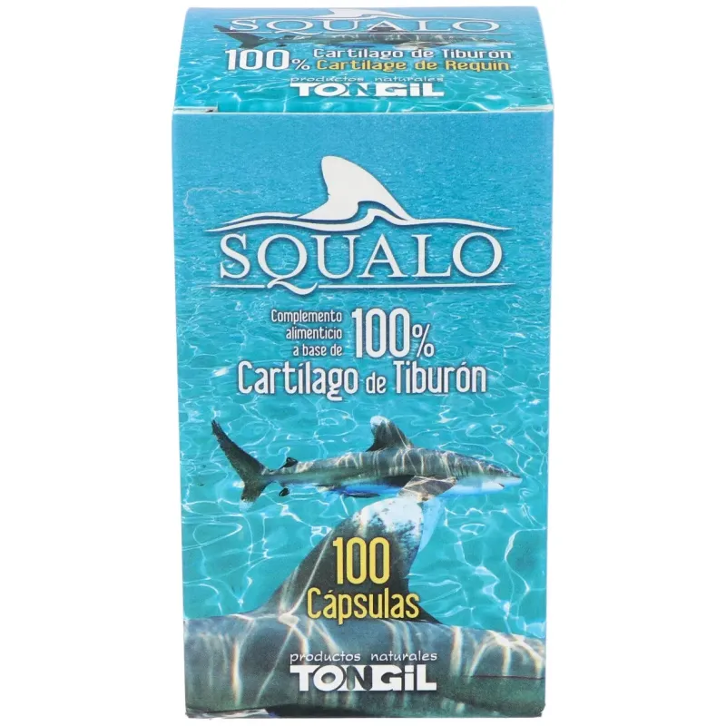 Squalo cartilago de tiburon puro 750mg. 100cap. | Farmacia Barata Squalo cartilago de tiburon puro 750mg. 100cap. | Farmacia Barata