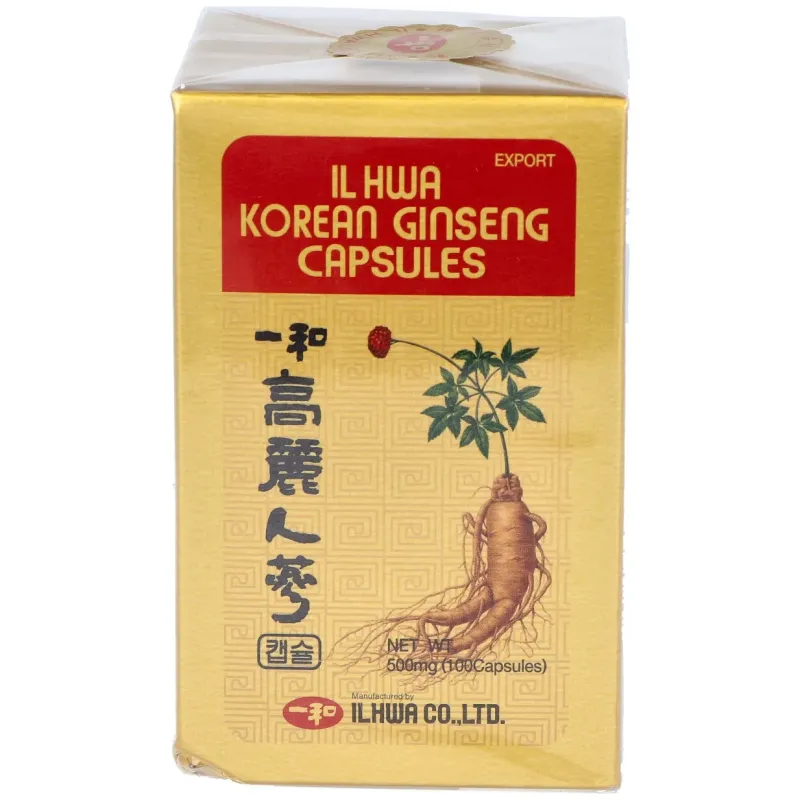 Tongil il hwa ginseng coreano 100caps | Farmacia Barata