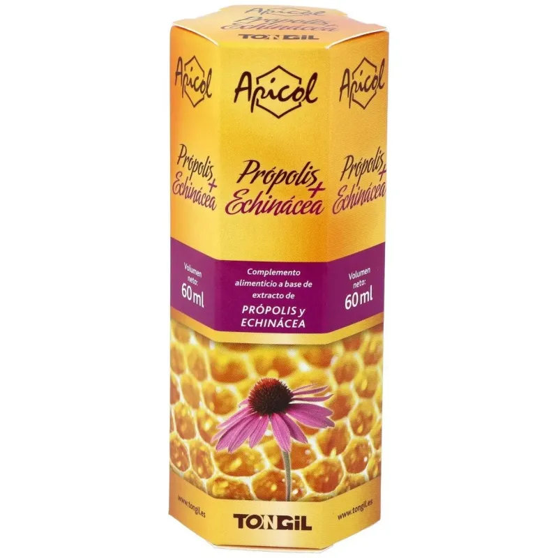 Apicol propolis + echinacea gotas 60ml. | Farmacia Barata Apicol propolis + echinacea gotas 60ml. | Farmacia Barata