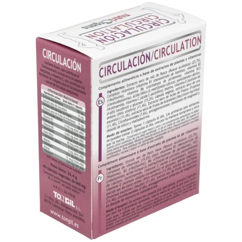 Tongil nutriorgans circulación 40caps | Farmacia Barata Tongil nutriorgans circulación 40caps | Farmacia Barata