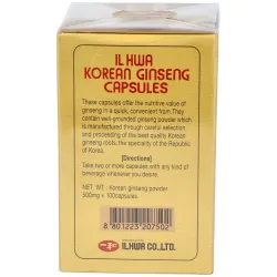 Tongil il hwa ginseng coreano 100caps | Farmacia Barata