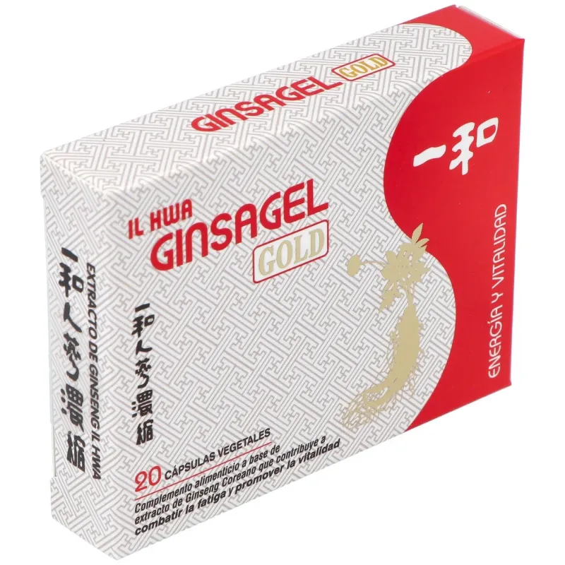 Tongil il hwa ginsagel gold 20 cápsulas vegetales | Farmacia Barata