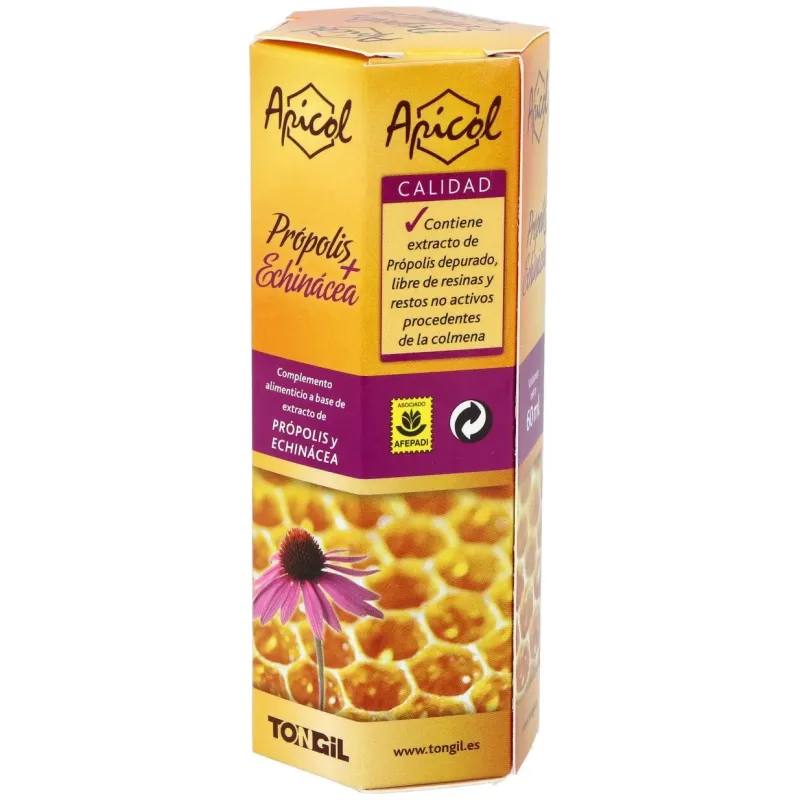 Apicol propolis + echinacea gotas 60ml. | Farmacia Barata Apicol propolis + echinacea gotas 60ml. | Farmacia Barata