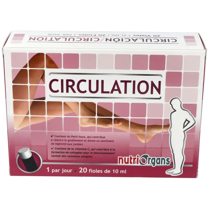 Tongil nutriorgans circulación 20viales | Farmacia Barata