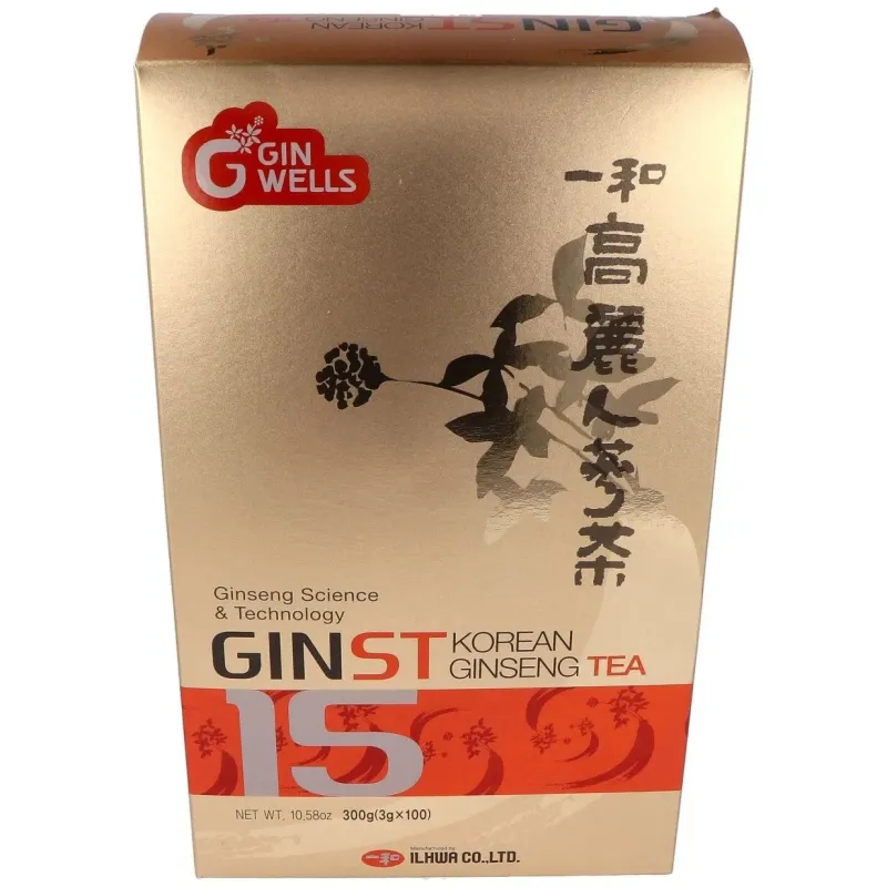 Korean ginseng tea il hwa (ginst15) 100sbrs. | Farmacia Barata Korean ginseng tea il hwa (ginst15) 100sbrs. | Farmacia Barata