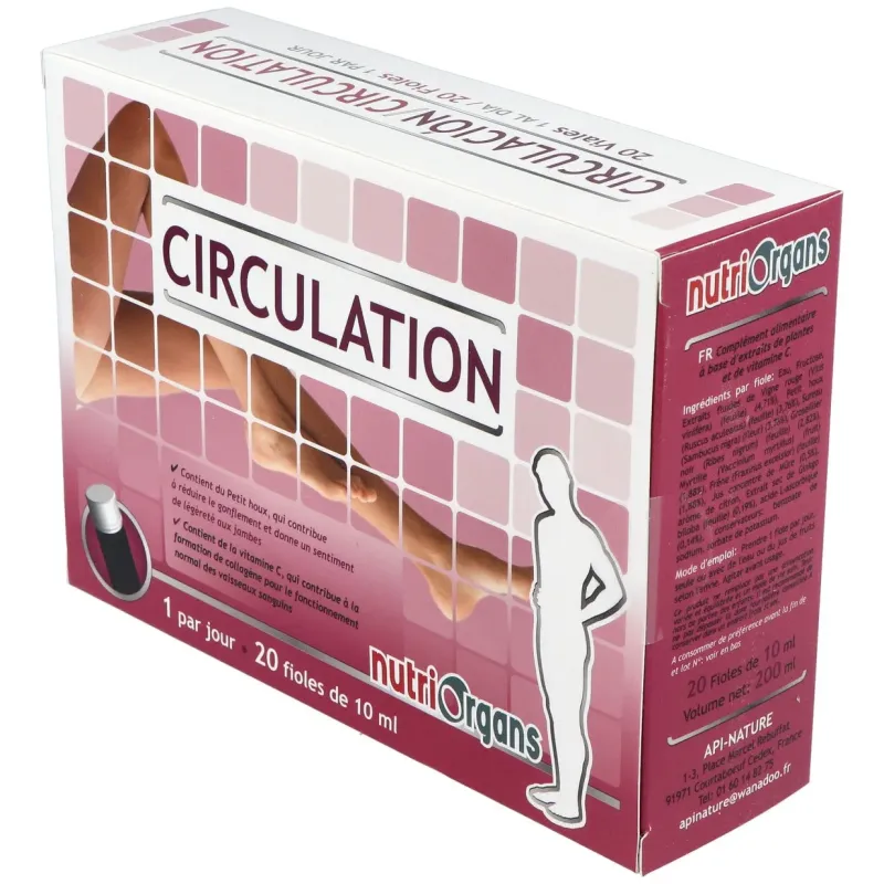 Tongil nutriorgans circulación 20viales | Farmacia Barata