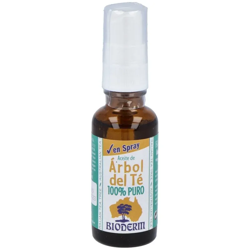Tongil bioderm aceite árbol té 100% puro spray 30ml | Farmacia Barata