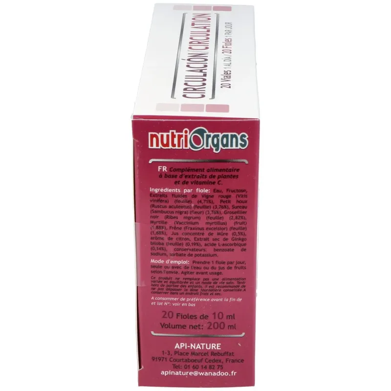 Tongil nutriorgans circulación 20viales | Farmacia Barata