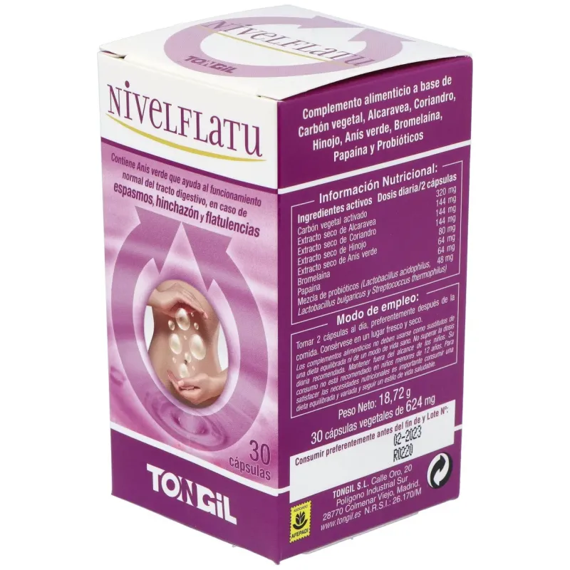 Nivelflatu (flatubel) 30cap. lineabel | Farmacia Barata Nivelflatu (flatubel) 30cap. lineabel | Farmacia Barata