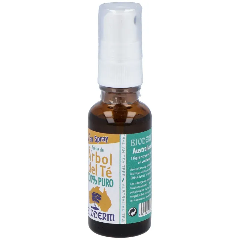 Tongil bioderm aceite árbol té 100% puro spray 30ml | Farmacia Barata