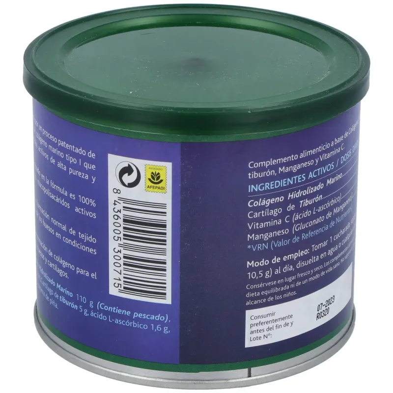 Colageno marino con cartilago de tiburon 200gr. | Farmacia Barata