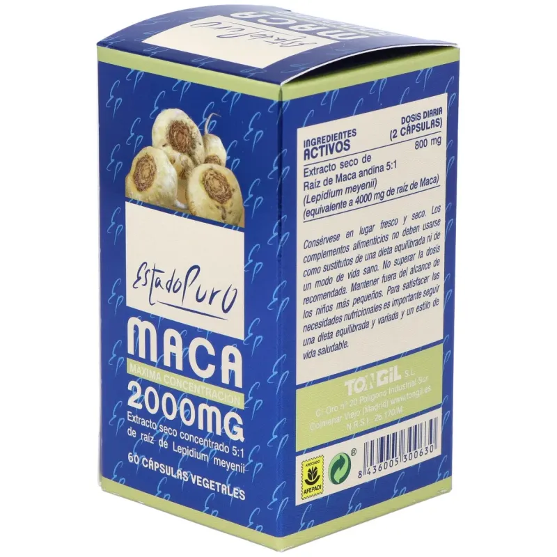 Tongil estado puro maca 2000mg 60caps | Farmacia Barata Tongil estado puro maca 2000mg 60caps | Farmacia Barata