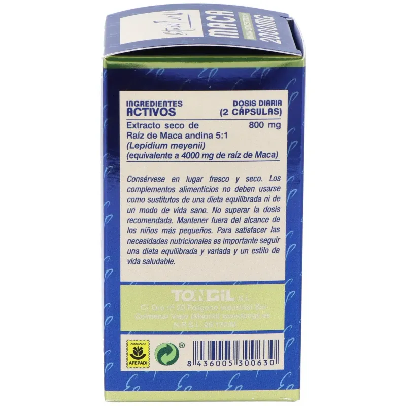 Tongil estado puro maca 2000mg 60caps | Farmacia Barata Tongil estado puro maca 2000mg 60caps | Farmacia Barata