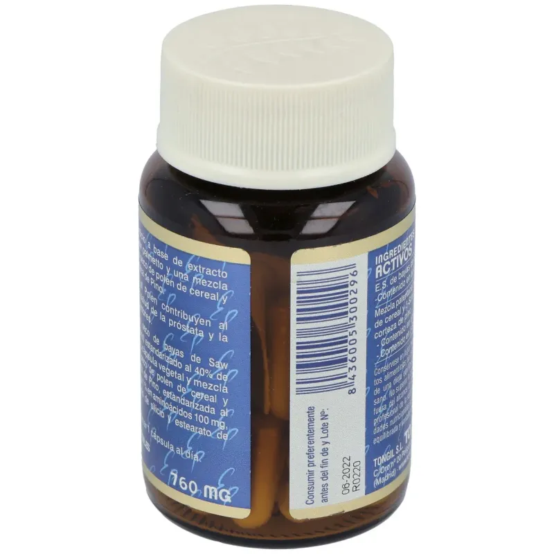 Tongil estado puro saw palmetto polen de cereal 30caps | Farmacia Barata