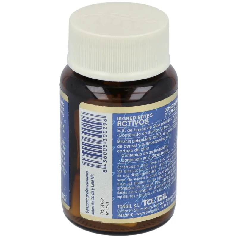 Tongil estado puro saw palmetto polen de cereal 30caps | Farmacia Barata