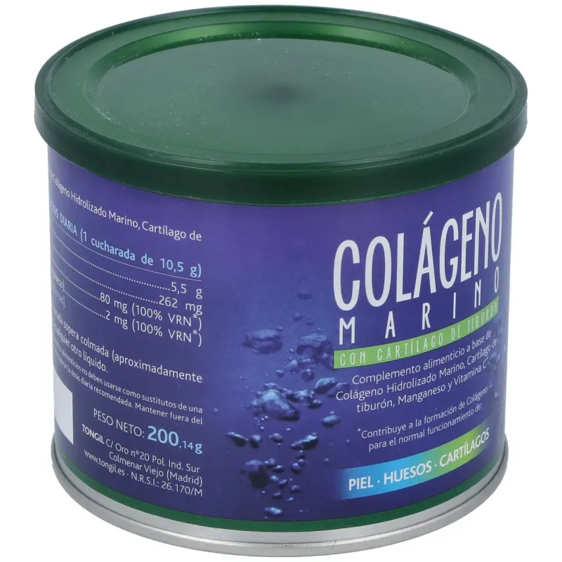 Colageno marino con cartilago de tiburon 200gr. | Farmacia Barata