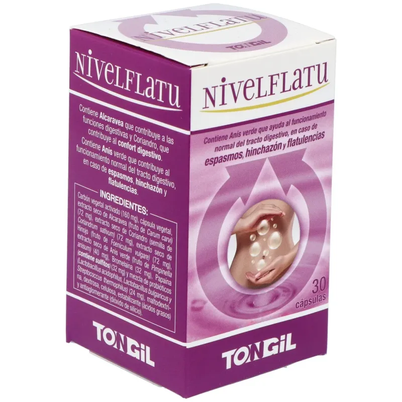 Nivelflatu (flatubel) 30cap. lineabel | Farmacia Barata Nivelflatu (flatubel) 30cap. lineabel | Farmacia Barata