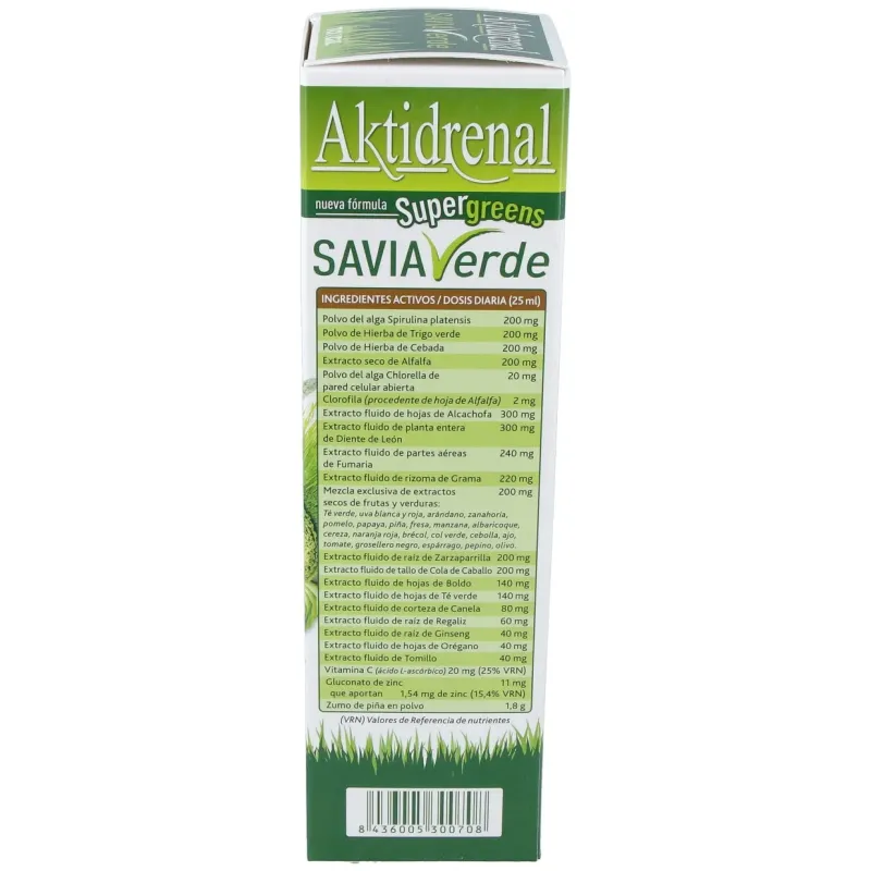 Aktidrenal savia verde 250ml. lineabel | Farmacia Barata Aktidrenal savia verde 250ml. lineabel | Farmacia Barata