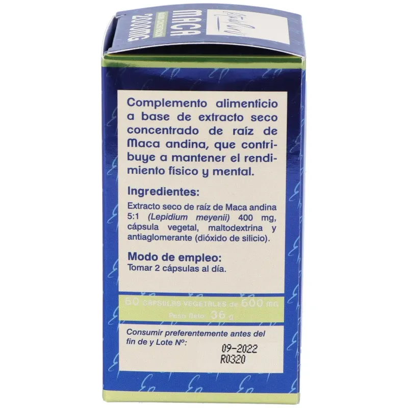 Tongil estado puro maca 2000mg 60caps | Farmacia Barata Tongil estado puro maca 2000mg 60caps | Farmacia Barata