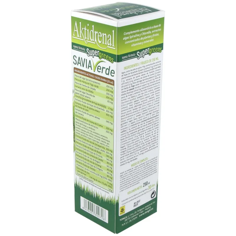 Aktidrenal savia verde 250ml. lineabel | Farmacia Barata Aktidrenal savia verde 250ml. lineabel | Farmacia Barata