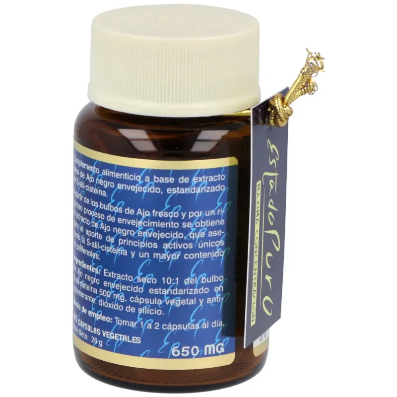Tongil estado puro ajo negro envejecido 40caps | Farmacia Barata