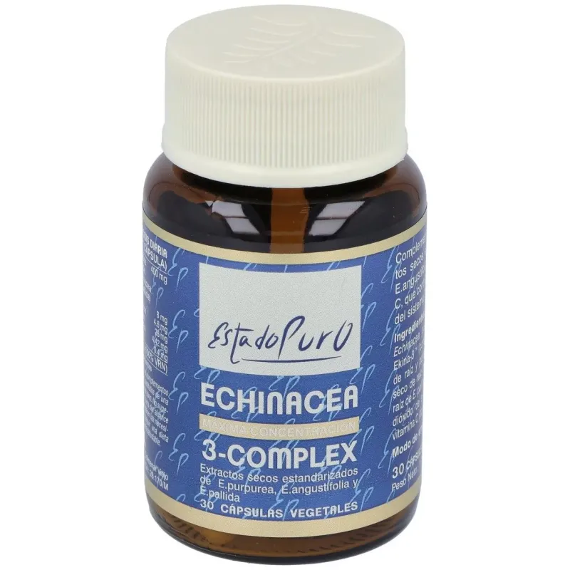 Echinacea 3 complex 30cap. estado puro | Farmacia Barata