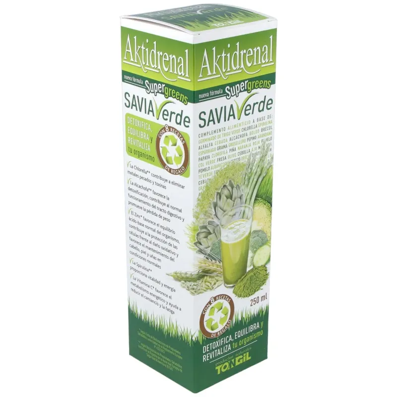 Aktidrenal savia verde 250ml. lineabel | Farmacia Barata Aktidrenal savia verde 250ml. lineabel | Farmacia Barata