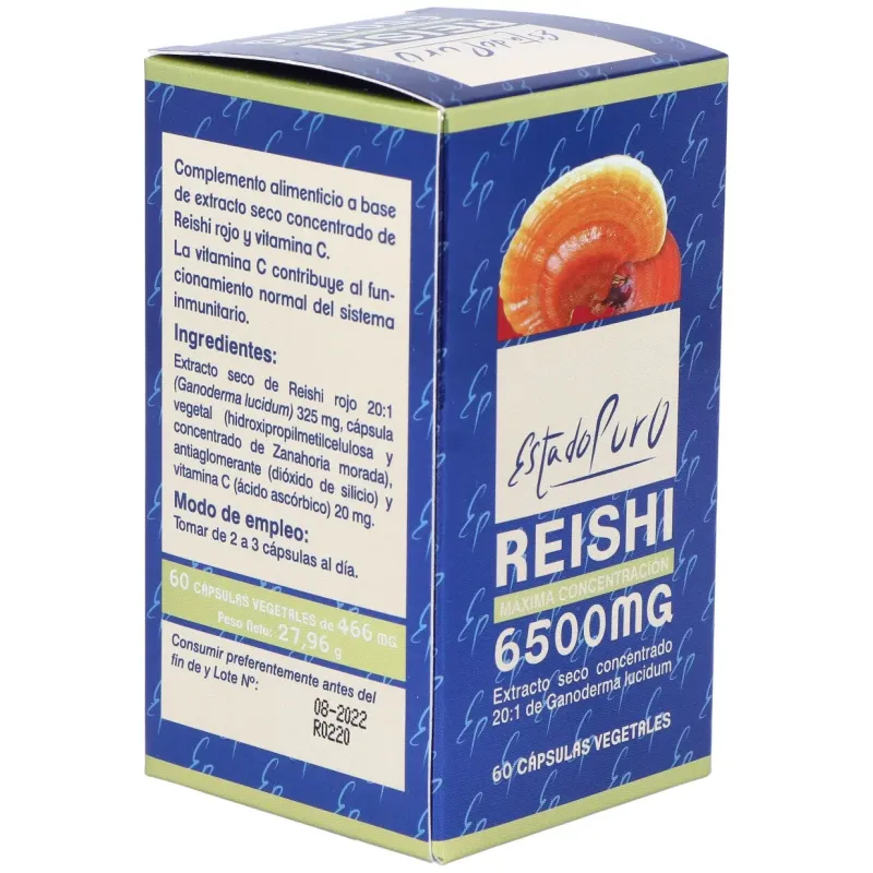 Tongil estado puro reishi 6500mg 60caps | Farmacia Barata Tongil estado puro reishi 6500mg 60caps | Farmacia Barata