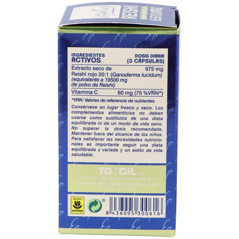 Tongil estado puro reishi 6500mg 60caps | Farmacia Barata Tongil estado puro reishi 6500mg 60caps | Farmacia Barata