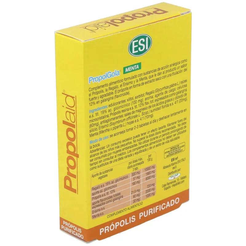 Propolaid propolgola sabor menta 30comp. | Farmacia Barata