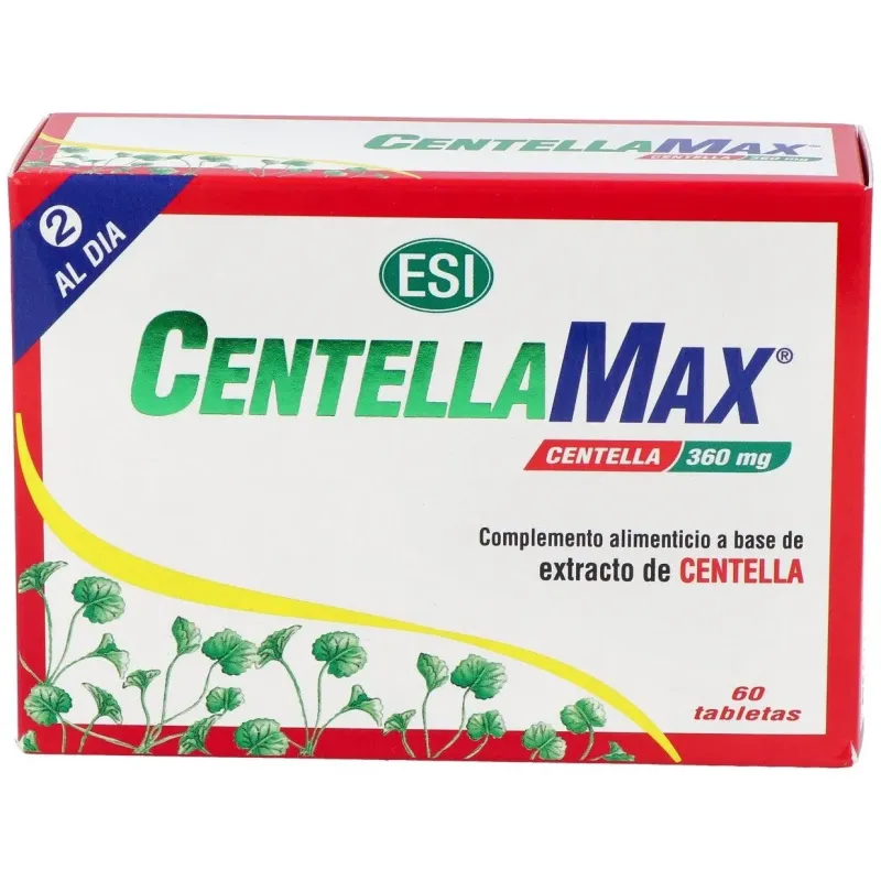 Centella max 60 tabletas | Farmacia Barata Centella max 60 tabletas | Farmacia Barata