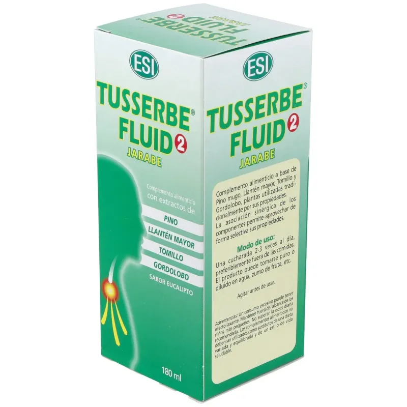 Tusserbe 2 fluid jarabe 180ml. | Farmacia Barata