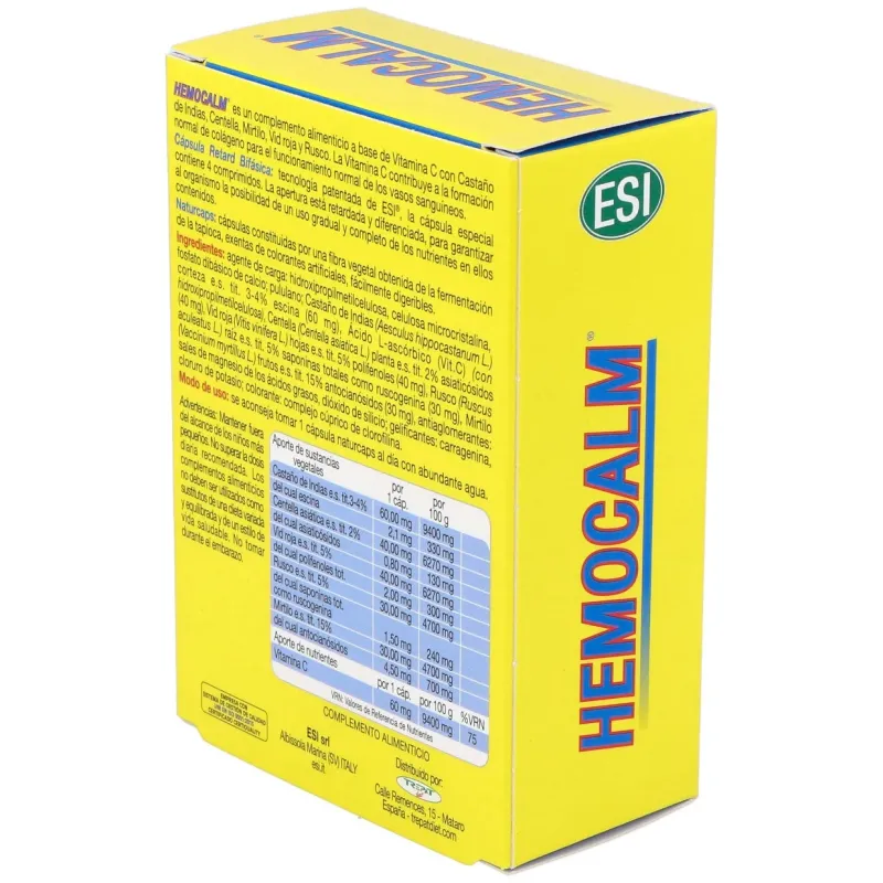 Hemocalm retard 30cáps | Farmacia Barata