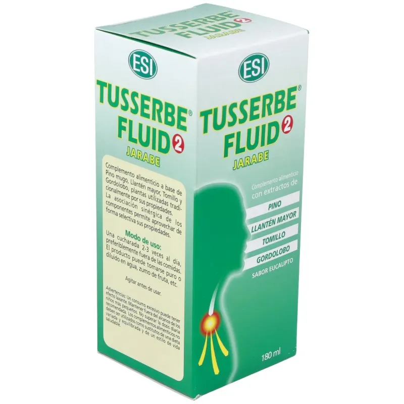 Tusserbe 2 fluid jarabe 180ml. | Farmacia Barata