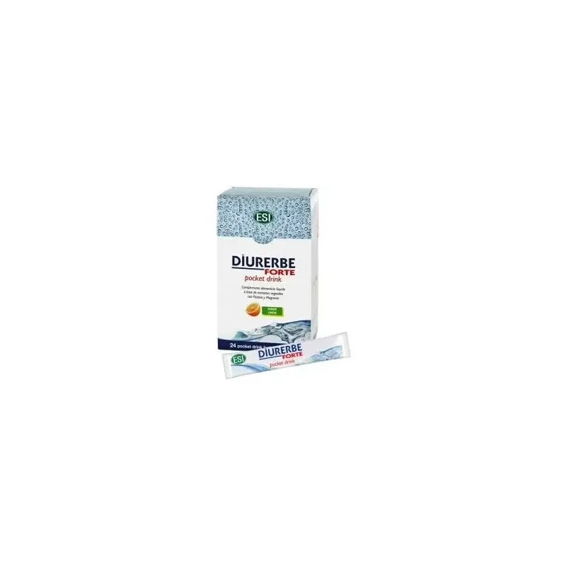 Diurerbe forte pocket drink sabor limon 24sbrs. | Farmacia Barata