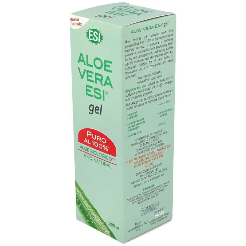 Aloe vera gel 200ml. | Farmacia Barata