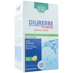Diurerbe forte pocket drink sabor limon 24sbrs. | Farmacia Barata