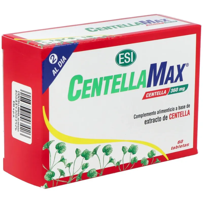 Centella max 60 tabletas | Farmacia Barata Centella max 60 tabletas | Farmacia Barata